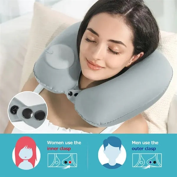 Inflatable Travel Neck Pillow