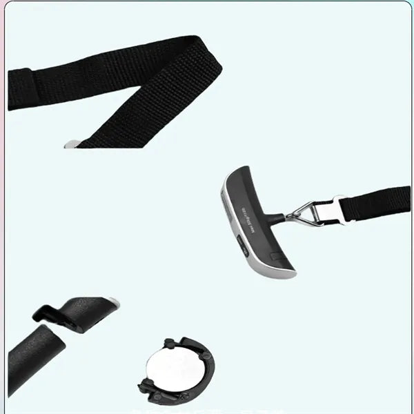 Portable Spring Scale - 1kg-50kg High Precision Weighing
