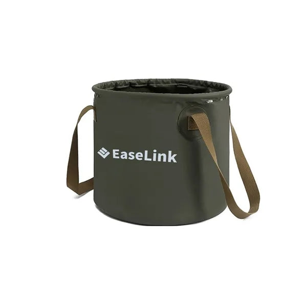 Foldable 2.5Gal Bucket - Camping/Fishing Water Storage