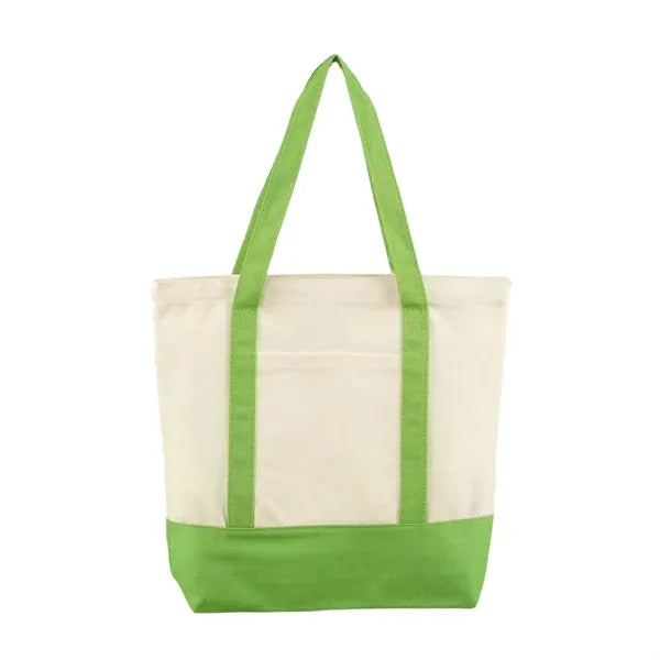 Canvas Zippered Tote