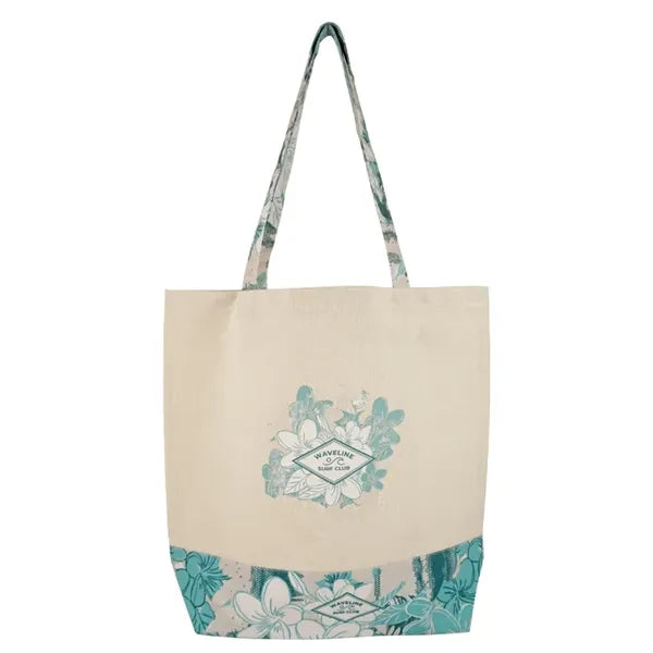ColorVibe 12oz Cotton Polyester Ridge Reinforced Tote