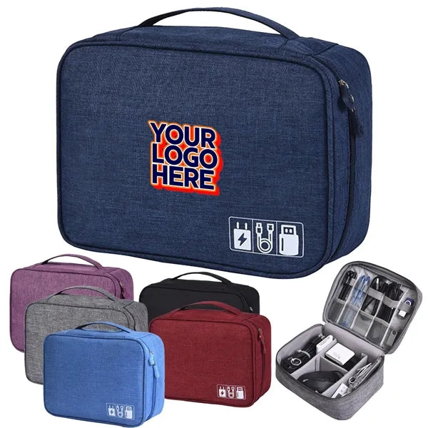 Data Cable Storage Bag Travel Power Bank Storage Box