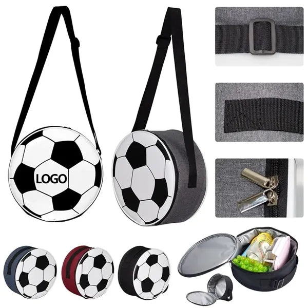 Soccer Ball Insulated Cooler Bag