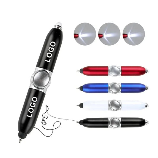 Fingertip Gyro Glowing Ballpoint Pen