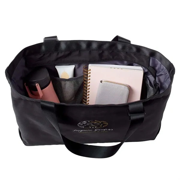 On-the-Go Tote with Embroidery