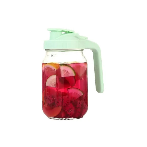 Wide Mouth Mason Jar Pitcher 32 OZ