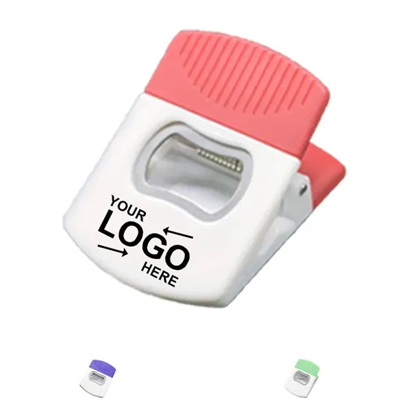 2 In 1 Magnetic Sealing Clip Bottle Opener
