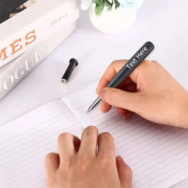 Text Baseball Bat Pen