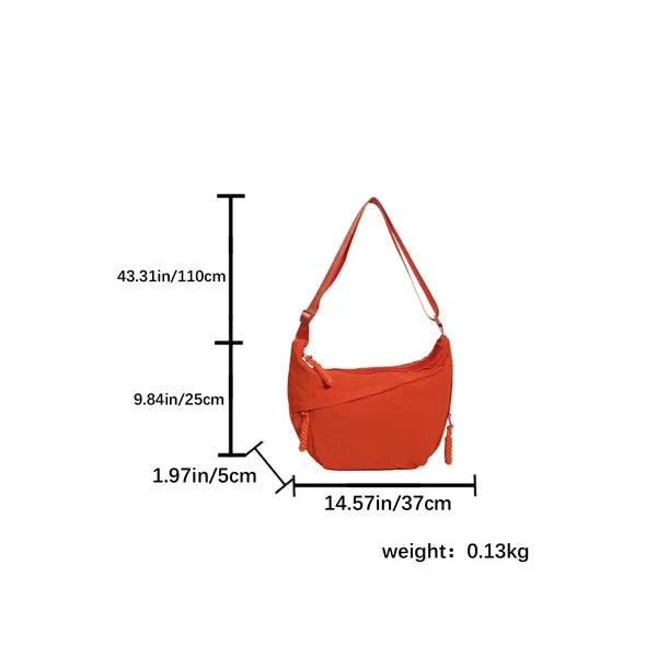 Leisure Crossbody Hobo Bag