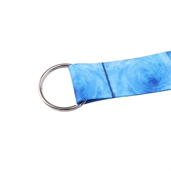3/4 " Polyester Key Lanyard W/ Safety Breakaway Buckle