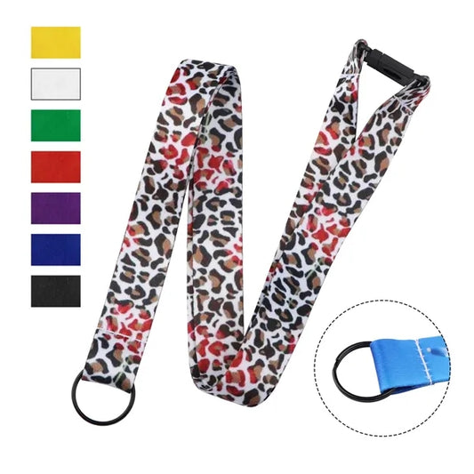 3/4" Safety Breakaway Lanyard W/ Ring for Keys & ID Badges