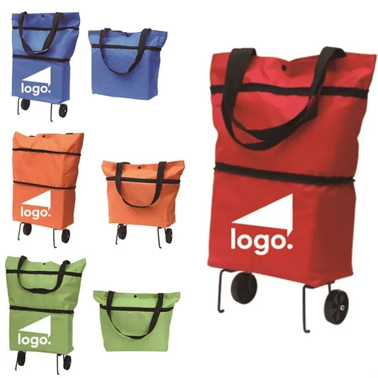 Compact & Versatile Foldable Trolley Bag
