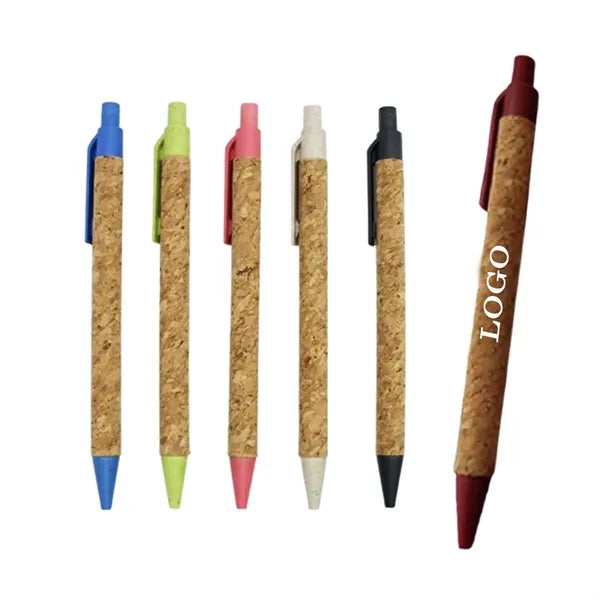 Eco-Friendly Cork Ballpoint Pen