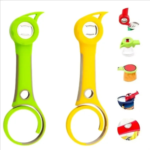 Kitchen Six-In-One Multi-Function Bottle Opener