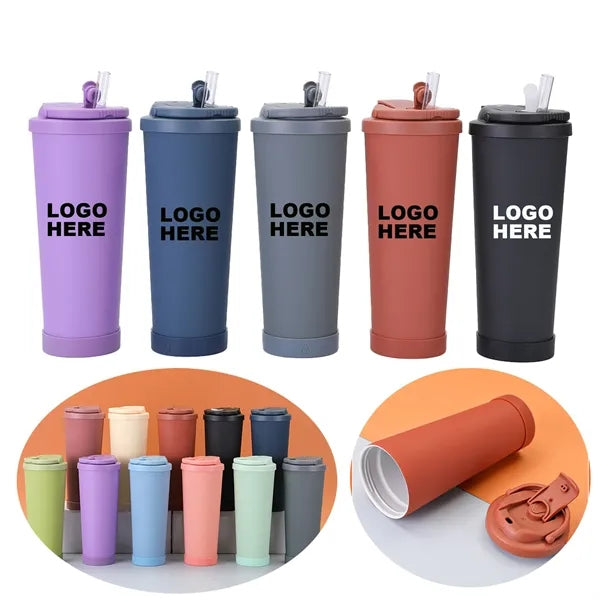 Leak Proof Travel Mug Ceramic Inner Coffee Tumbler