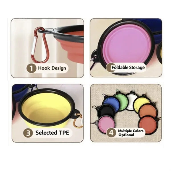 Dog Bowl Pet Collapsible Bowls