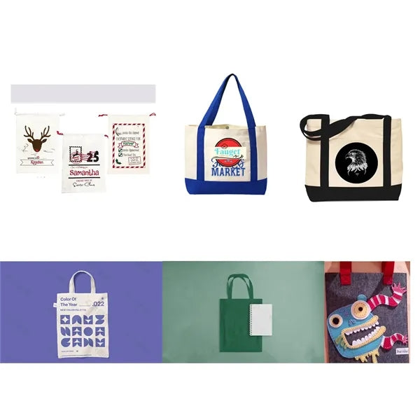 Various Holidays-Corporate Branded Tote Canvas Bag