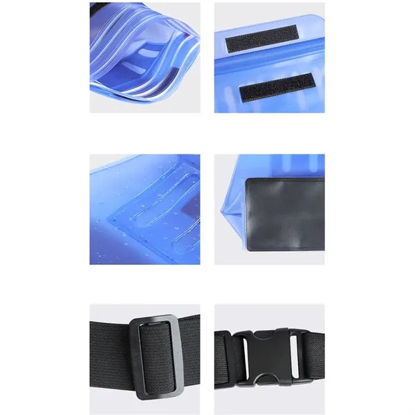 Waterproof Fanny Pack Pouch For Phone Passport Wallet Purse