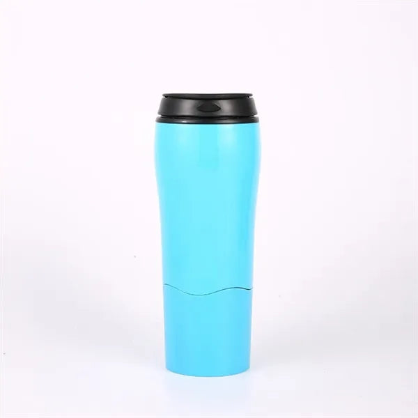 16 Oz. Double Wall Plastic Tumbler Water Bottle