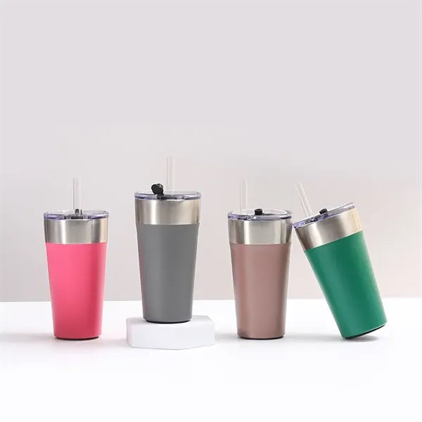 Stainless Steel Travel Beer Mug with Bottle Opener
