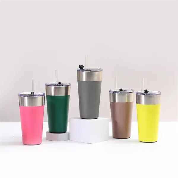 Stainless Steel Travel Beer Mug with Bottle Opener
