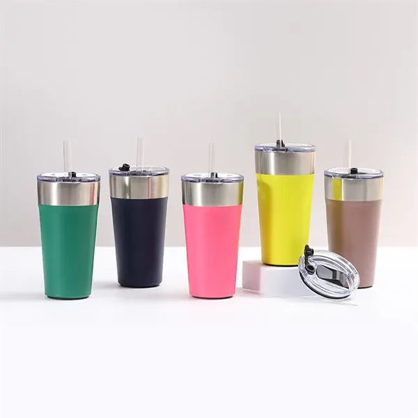 Stainless Steel Travel Beer Mug with Bottle Opener