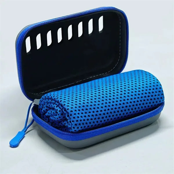 Camping Cooling Towel with EVA Box
