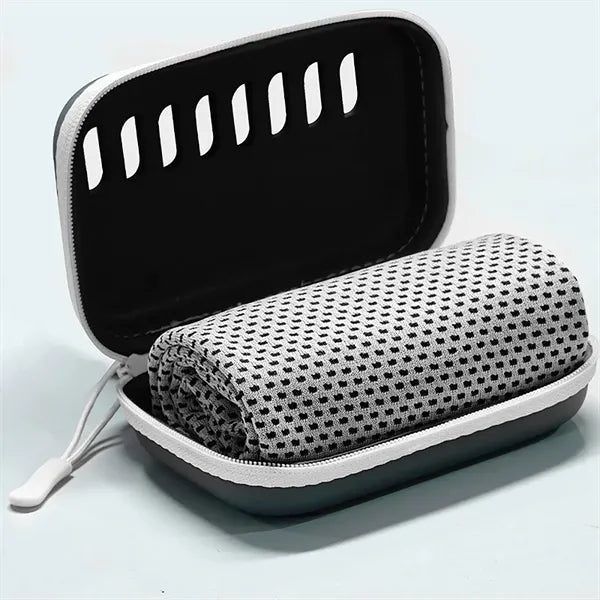 Camping Cooling Towel with EVA Box