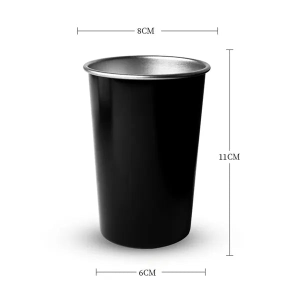 350ml Outdoor Camping Stainless Steel Coffee Cup