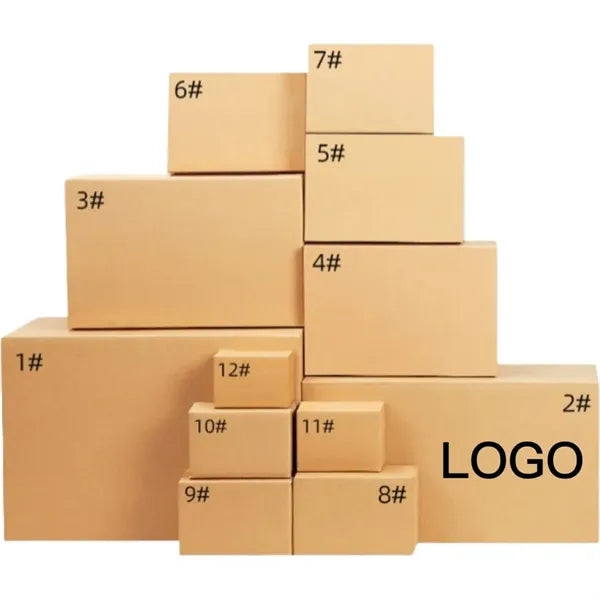 Cardboard Moving Boxes, Any Size, Hardness, Number Of Layers