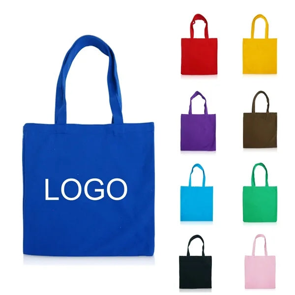 15 3/4'' x 13 3/4'' 100% Cotton Promotion Tote Bags