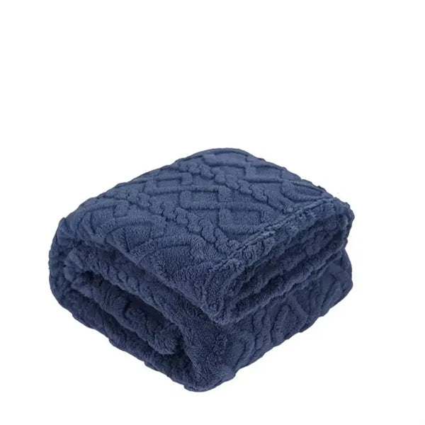 RPET Sherpa Lined Eco Friendly Warm Blanket