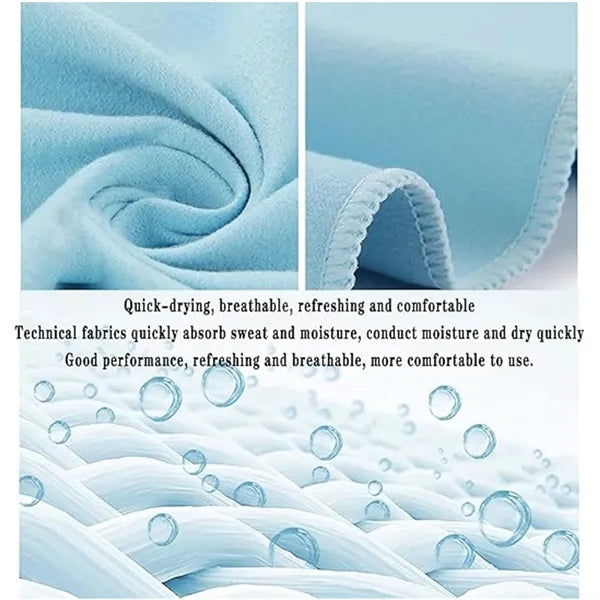 Portable Cooling Microfiber Sports Towel