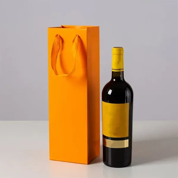 Single Wine Bottle Bag
