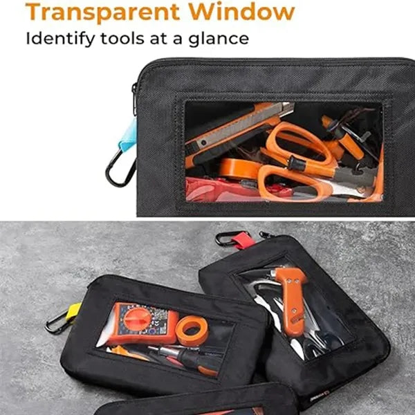 Oxford Tool Bag With Clear Window For Storage