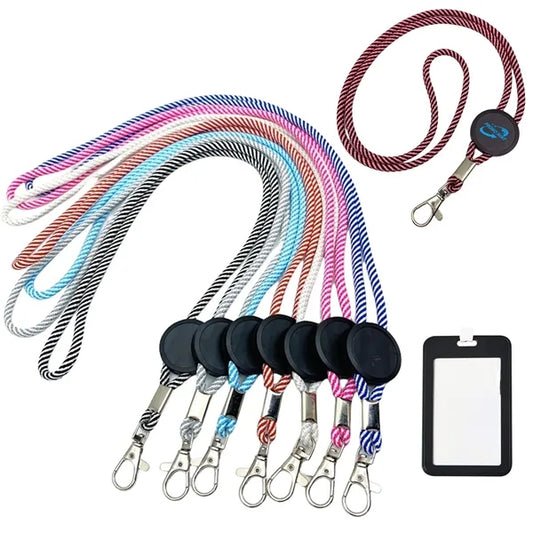 Adjustable Lanyard with Clip For ID Badge Holder