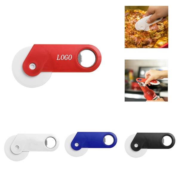 Pizza Cutter And Bottle Opener