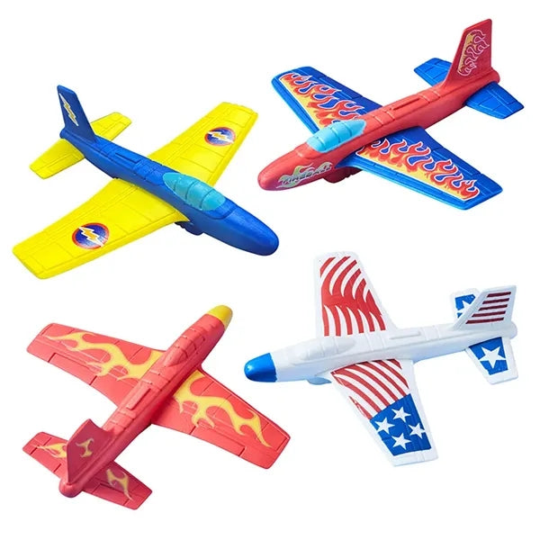 Throwing Foam Airplanes