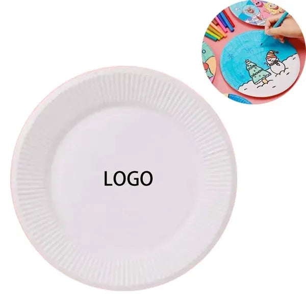 Disposable Paper Plate For Kindergarten Art Painting