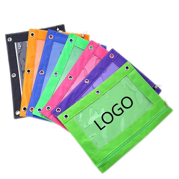 3 Holes Pencil Pouch