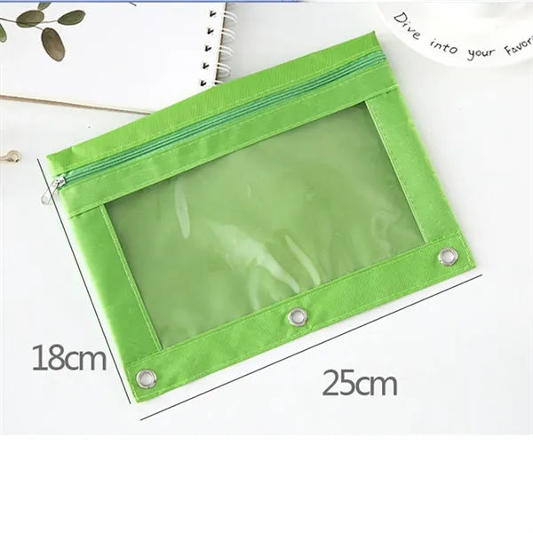3 Holes Pencil Pouch