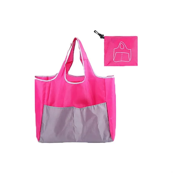 Oxford Cloth Folding Hand-Held Shopping Bag