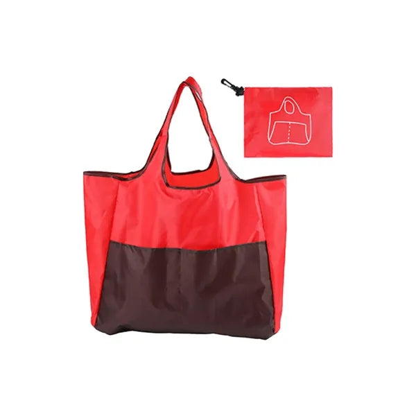 Oxford Cloth Folding Hand-Held Shopping Bag