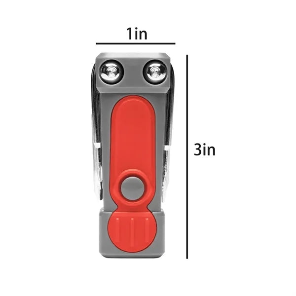 LED Flashlight Multi Tool with Screwdriver Set