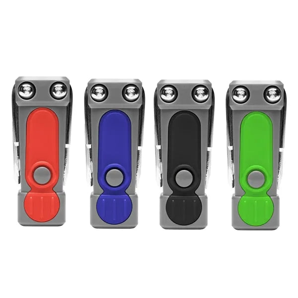 LED Flashlight Multi Tool with Screwdriver Set