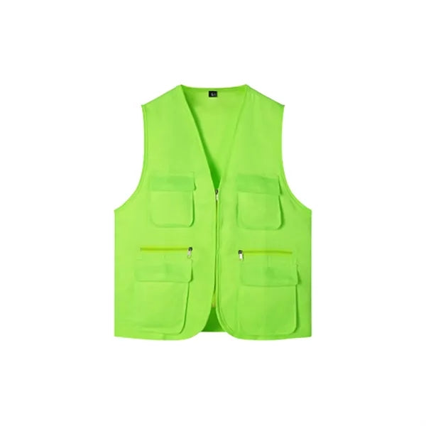 Multi-Pocket Volunteer Vest