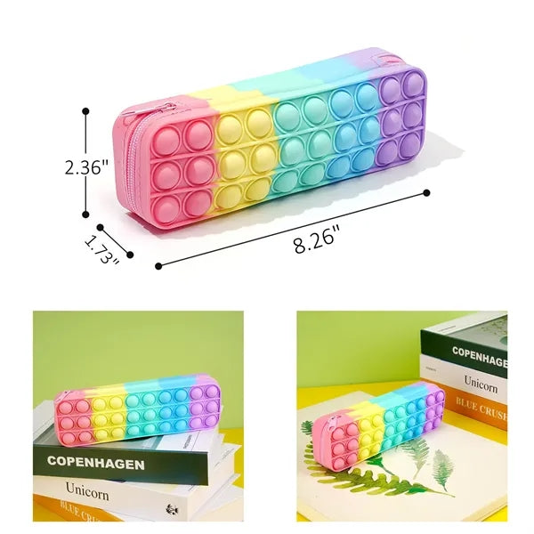 Silicone Bubble Pencil Box
