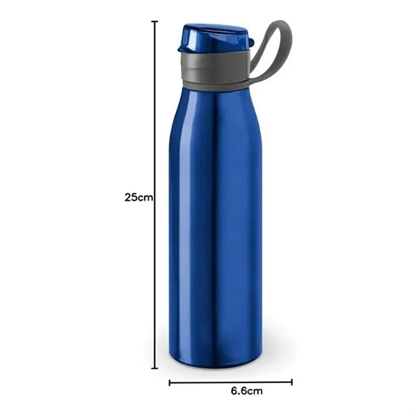 24oz. Sport Water Bottle Cup with Flip-Top Lid & Carry Loop