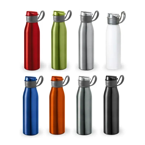 24oz. Sport Water Bottle Cup with Flip-Top Lid & Carry Loop