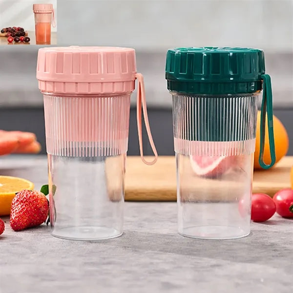 Portable Cordless Juicer Cup with High-Speed Blending